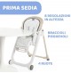 Chicco Polly Progres5 Seggiolone Pappa Regolabile per Bambini 0 Mesi - 3 Anni (15 kg), Trasformabile in Rialzo Sedia Bambini, Reclinabile a Sdraietta, con 4 Ruote e Chiusura Compatta - Beige